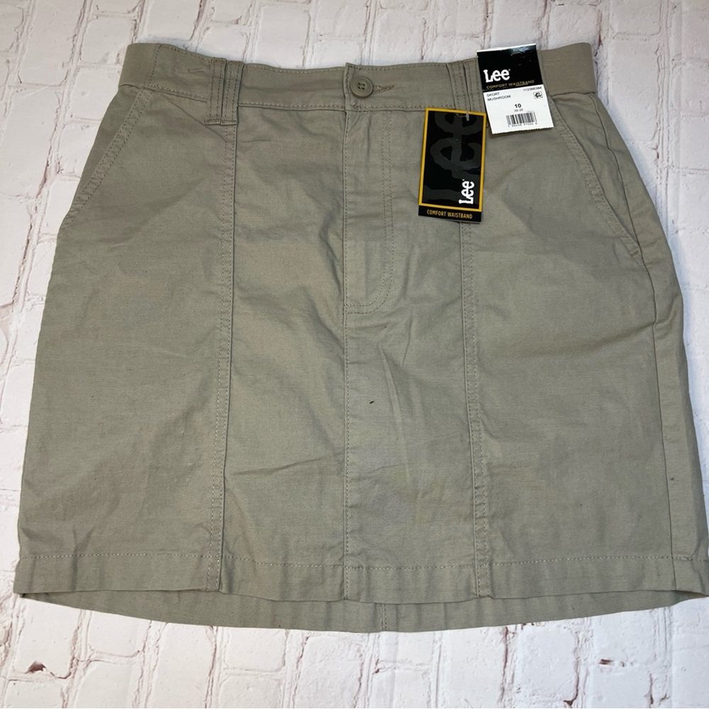 Lee Women's Khaki skirt comfort waist